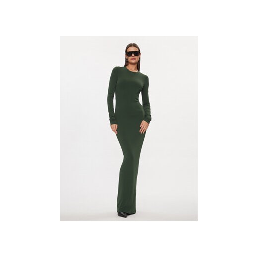 Patrizia Pepe Sukienka wieczorowa 8A1207/J113-G570 Zielony Regular Fit ze sklepu MODIVO w kategorii Sukienki - zdjęcie 168927514