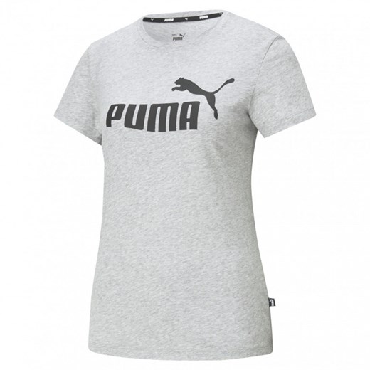 Damski t-shirt z nadrukiem PUMA ESS LOGO TEE ze sklepu Sportstylestory.com w kategorii Bluzki damskie - zdjęcie 168933012