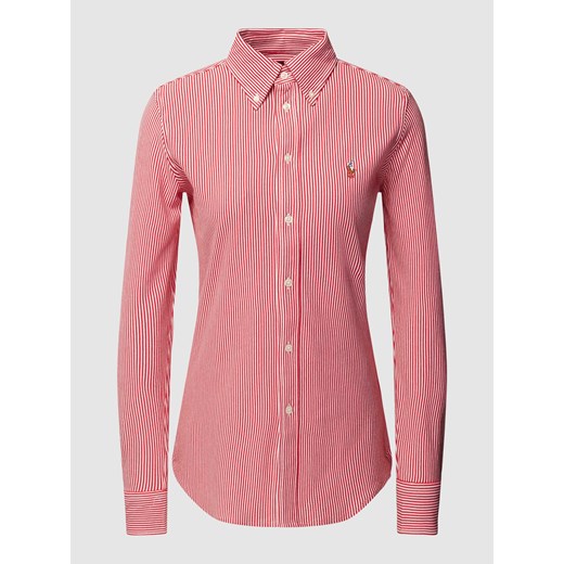 Bluzka koszulowa ze wzorem w paski ze sklepu Peek&Cloppenburg  w kategorii Koszule damskie - zdjęcie 168933494