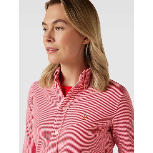 Koszula damska Polo Ralph Lauren na wiosnę bawełniana casual 