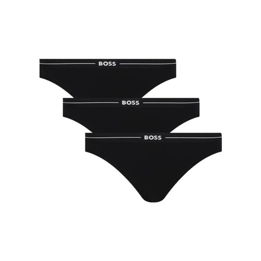 BOSS BLACK Figi 3-pack 3P BRIEF ze sklepu Gomez Fashion Store w kategorii Majtki damskie - zdjęcie 168934130