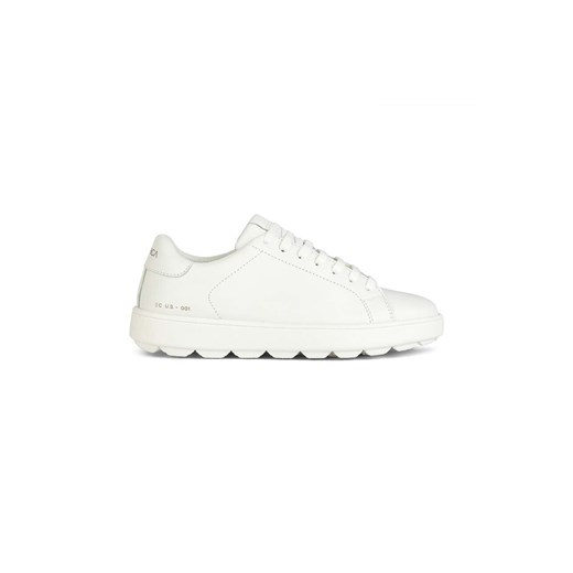 Geox sneakersy skórzane D SPHERICA ECUB-1 kolor biały D45WEB 00085 C1000 ze sklepu ANSWEAR.com w kategorii Buty sportowe damskie - zdjęcie 168936314