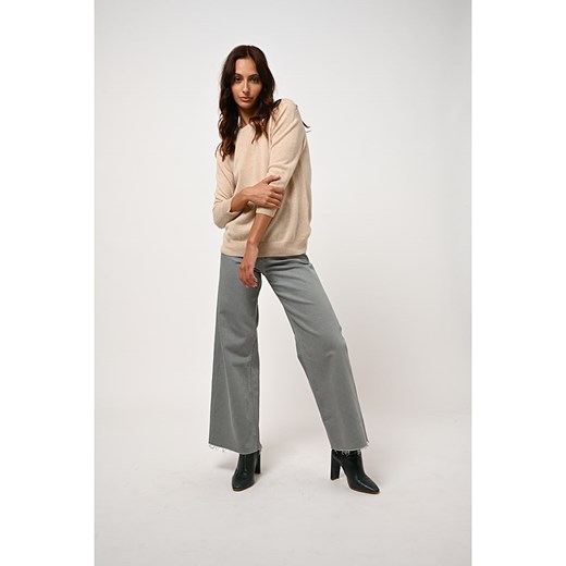 AUTHENTIC CASHMERE Kaszmirowy sweter &quot;Estaris&quot; w kolorze beżowym ze sklepu Limango Polska w kategorii Swetry damskie - zdjęcie 168937760