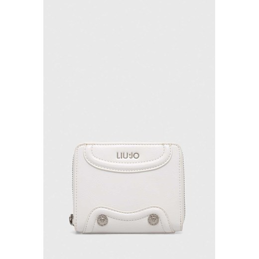 Liu Jo portfel damski kolor biały ze sklepu ANSWEAR.com w kategorii Portfele damskie - zdjęcie 168940210