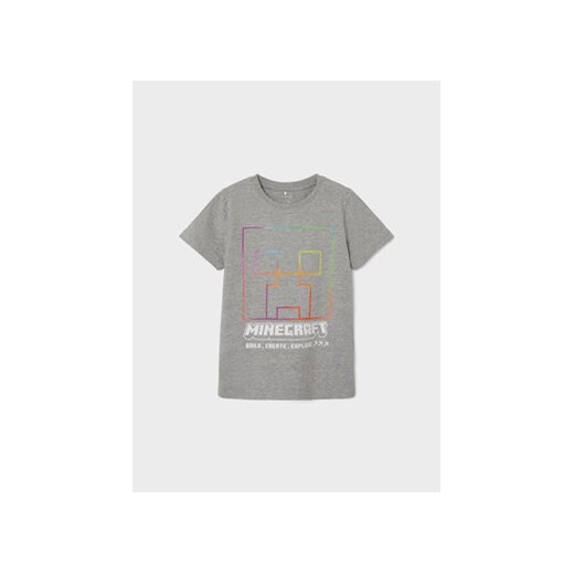 NAME IT T-Shirt MINECRAFT Jinko 13225990 Szary Regular Fit ze sklepu MODIVO w kategorii T-shirty chłopięce - zdjęcie 168960090