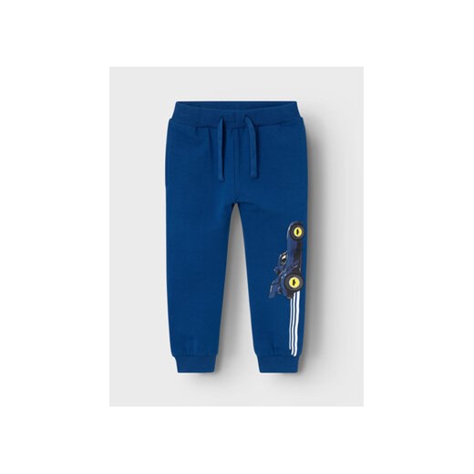 NAME IT Spodnie dresowe BATMAN Jacobo 13225935 Niebieski Regular Fit ze sklepu MODIVO w kategorii Spodnie i półśpiochy - zdjęcie 168960173