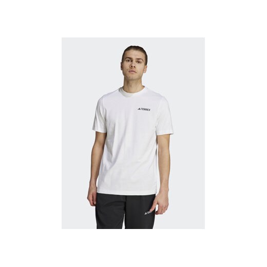 adidas T-Shirt IL2648 Biały Regular Fit ze sklepu MODIVO w kategorii T-shirty męskie - zdjęcie 168971864