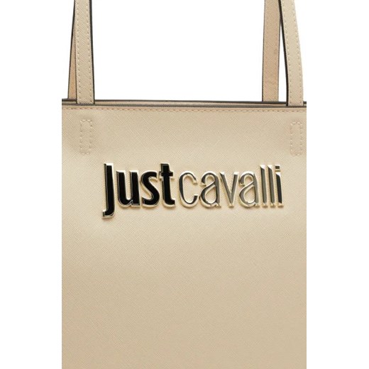 Shopper bag Just Cavalli duża ze skóry ekologicznej 