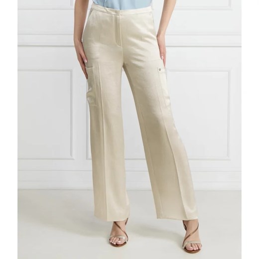 Marc Cain Spodnie cargo | Straight fit ze sklepu Gomez Fashion Store w kategorii Spodnie damskie - zdjęcie 168972953