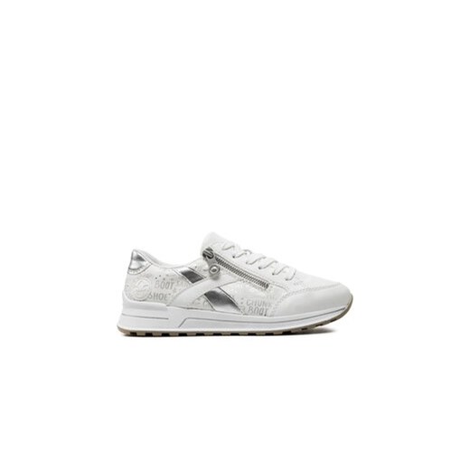 Rieker Sneakersy N1403-80 Biały ze sklepu MODIVO w kategorii Buty sportowe damskie - zdjęcie 168973733