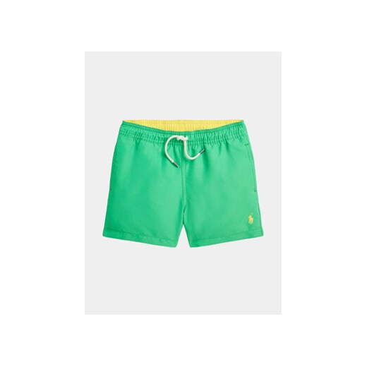 Polo Ralph Lauren Szorty kąpielowe 322934463003 Zielony Regular Fit ze sklepu MODIVO w kategorii Kąpielówki chłopięce - zdjęcie 168973811