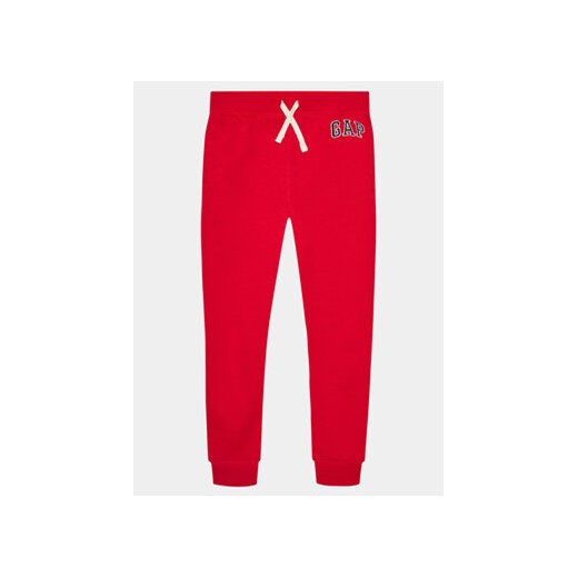 Gap Spodnie dresowe 550068-02 Czerwony Regular Fit ze sklepu MODIVO w kategorii Spodnie chłopięce - zdjęcie 168974012