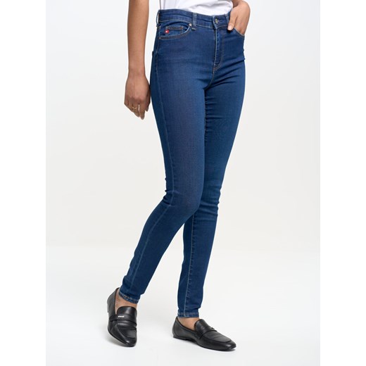 Spodnie jeans damskie z wysokim stanem Clara 658 ze sklepu Big Star w kategorii Jeansy damskie - zdjęcie 168974714