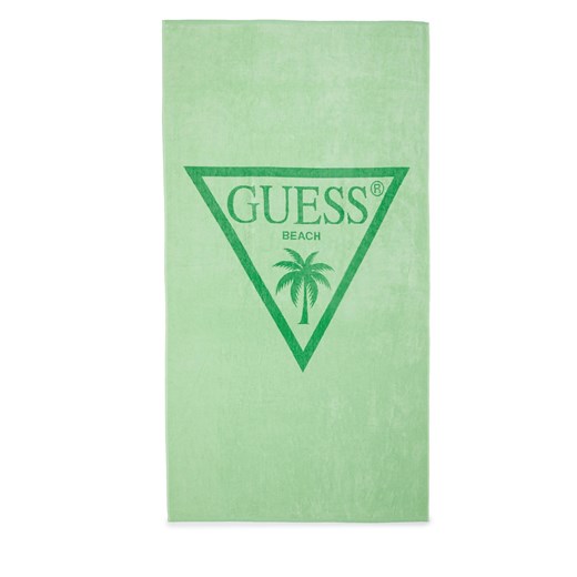 Ręcznik plażowy Guess E4GZ03 SG00L Zielony ze sklepu eobuwie.pl w kategorii Ręczniki - zdjęcie 168975971