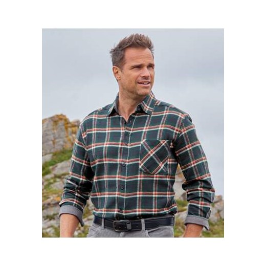 Flanelowa koszula Canada Nature Atlas For Men dostępne inne rozmiary Atlas For Men okazyjna cena