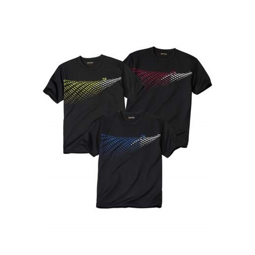 Zestaw 3 t-shirtów Sport ze sklepu Atlas For Men w kategorii T-shirty męskie - zdjęcie 168977834