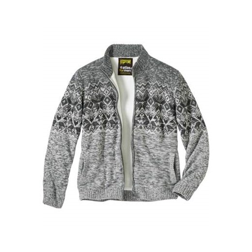 Trykotowa bluza podszyta kożuszkiem sherpa Montana ze sklepu Atlas For Men w kategorii Bluzy męskie - zdjęcie 168977902