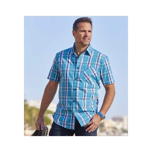 Koszula w kratę ze stretchem ze sklepu Atlas For Men w kategorii Koszule męskie - zdjęcie 168977924