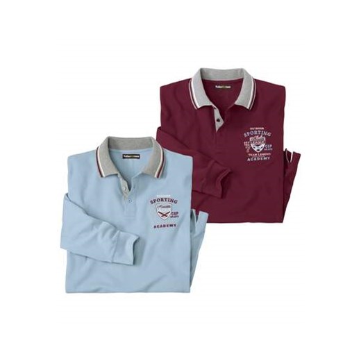 Zestaw 2 koszulek polo z piki Outdoor Sporting ze sklepu Atlas For Men w kategorii T-shirty męskie - zdjęcie 168977980