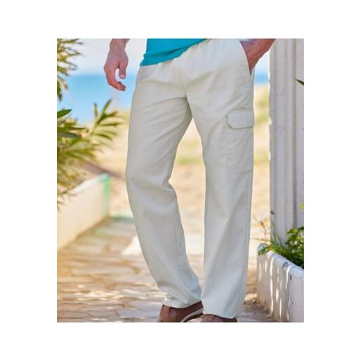 Wygodne spodnie-bojówki ze sklepu Atlas For Men w kategorii Spodnie męskie - zdjęcie 168978143