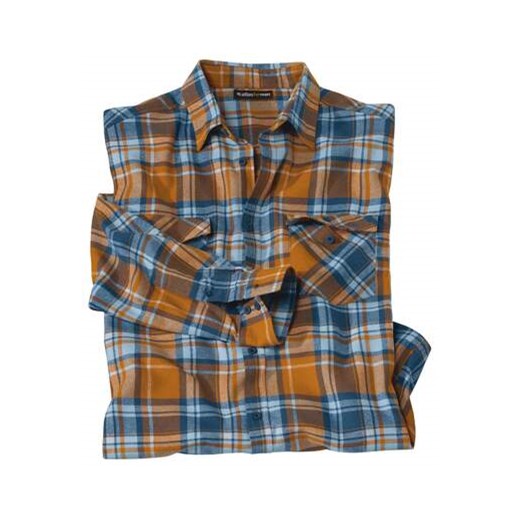 Szkocka koszula flanelowa ze sklepu Atlas For Men w kategorii Koszule męskie - zdjęcie 168978260