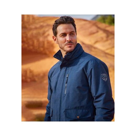 Pikowana kurtka z mikrofibry ze sklepu Atlas For Men w kategorii Kurtki męskie - zdjęcie 168978271