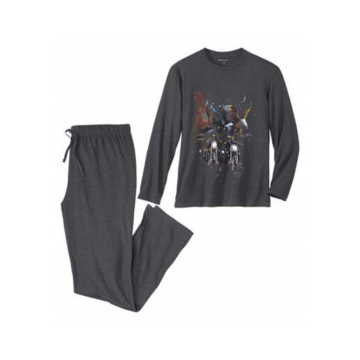 Dżersejowa piżama Biker ze sklepu Atlas For Men w kategorii Piżamy męskie - zdjęcie 168978293
