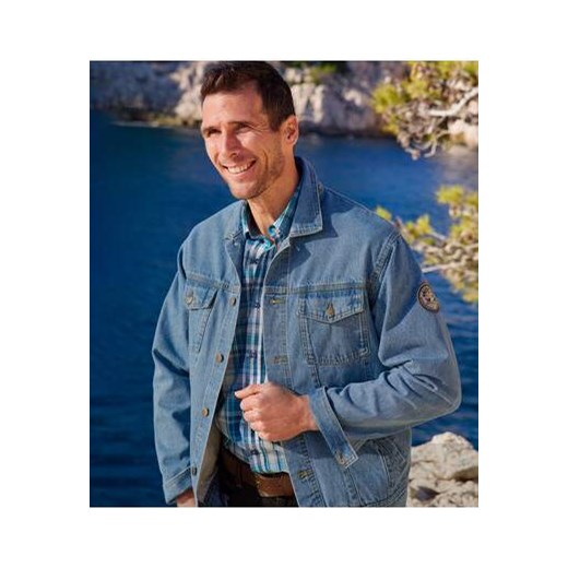 Kurtka jeansowa Spring Adventure ze sklepu Atlas For Men w kategorii Kurtki męskie - zdjęcie 168978370