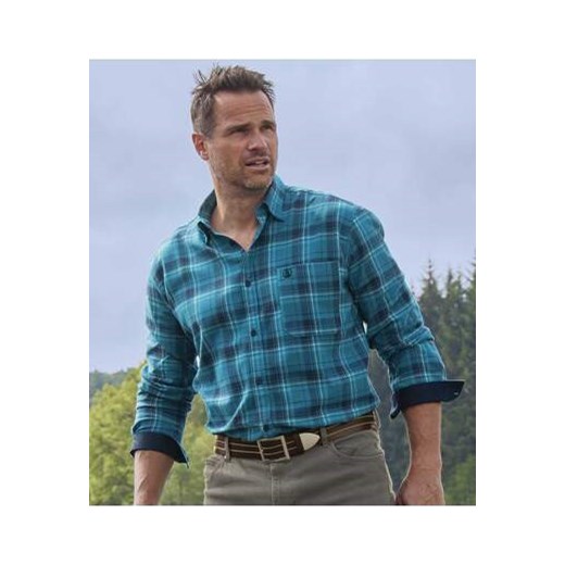 Flanelowa koszula w kratę Winter ze sklepu Atlas For Men w kategorii Koszule męskie - zdjęcie 168978373