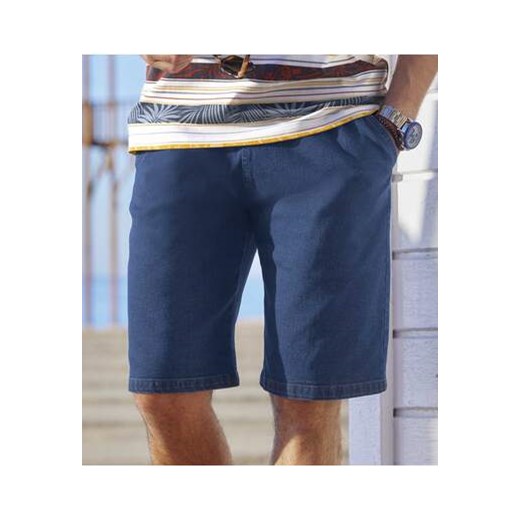 Bermudy z denimu ze stretchem Relax ze sklepu Atlas For Men w kategorii Spodenki męskie - zdjęcie 168978401