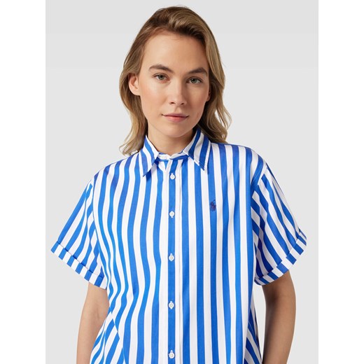 Bluzka koszulowa ze wzorem w paski Polo Ralph Lauren XL Peek&Cloppenburg 