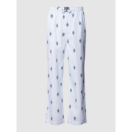 Spodnie od piżamy ze wzorem w paski ze sklepu Peek&Cloppenburg  w kategorii Piżamy męskie - zdjęcie 168983223