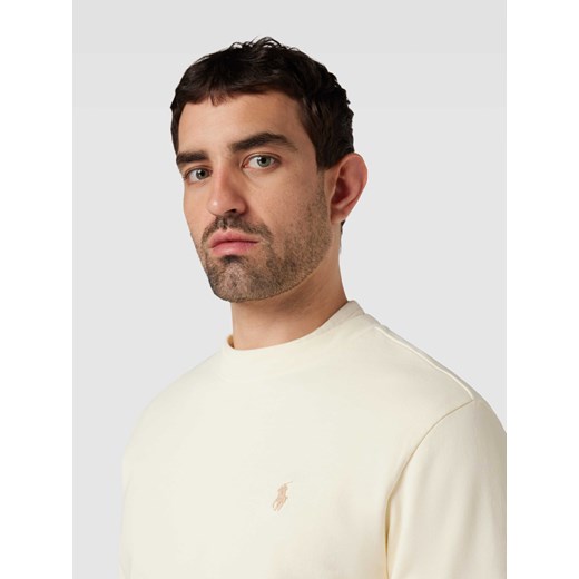 Bluza w jednolitym kolorze z wyhaftowanym logo Polo Ralph Lauren XL Peek&Cloppenburg  wyprzedaż