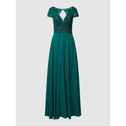 Sukienka wieczorowa z koronkowym obszyciem ze sklepu Peek&Cloppenburg  w kategorii Sukienki - zdjęcie 168983410