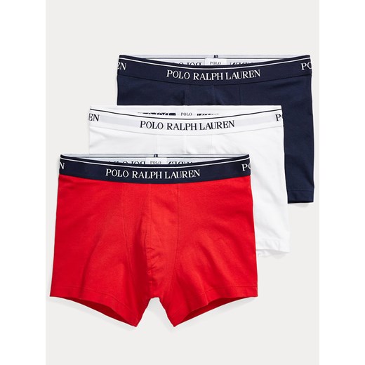 POLO RALPH LAUREN Bokserki (3 pary) w kolorze białym, czerwonym i granatowym Polo Ralph Lauren S okazja Limango Polska