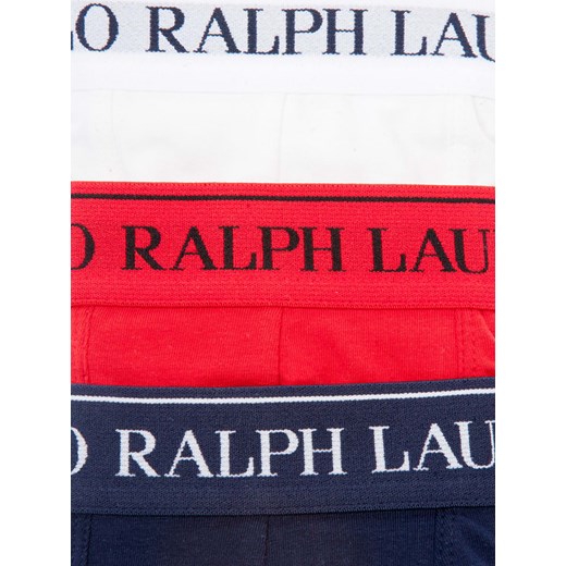 POLO RALPH LAUREN Bokserki (3 pary) w kolorze białym, czerwonym i granatowym Polo Ralph Lauren S okazja Limango Polska