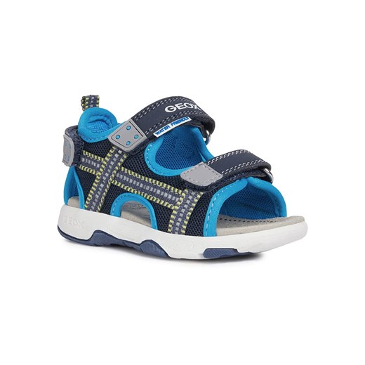 Geox Sandały "Multy" w kolorze niebieskim Geox 25 wyprzedaż Limango Polska