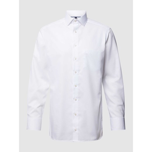 Koszula biznesowa o kroju regular fit z kołnierzykiem typu kent ze sklepu Peek&Cloppenburg  w kategorii Koszule męskie - zdjęcie 168988952