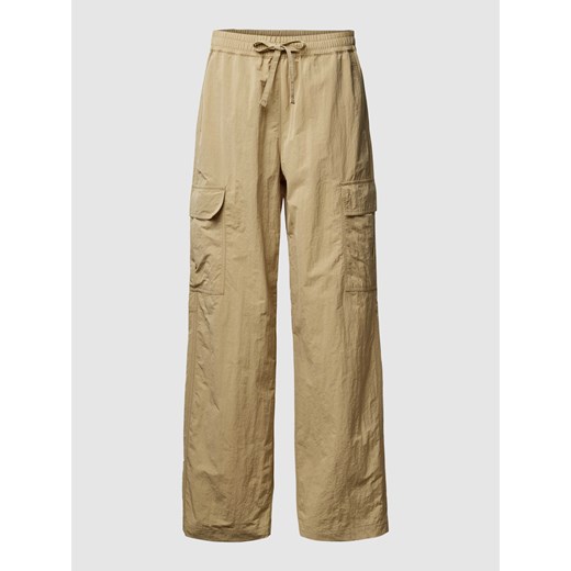 Spodnie cargo o kroju slim fit z elastycznym pasem ze sklepu Peek&Cloppenburg  w kategorii Spodnie damskie - zdjęcie 168989312