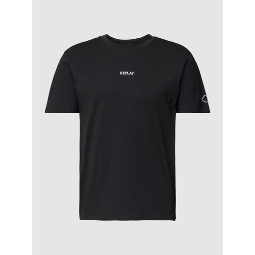 T-shirt z nadrukiem z logo ze sklepu Peek&Cloppenburg  w kategorii T-shirty męskie - zdjęcie 168989384