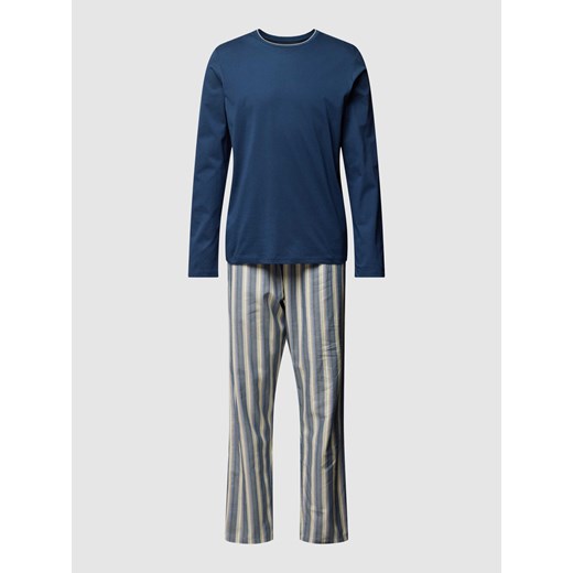 Piżama ze wzorem w paski model ‘SELECTED PREMIUM’ ze sklepu Peek&Cloppenburg  w kategorii Piżamy męskie - zdjęcie 168989481