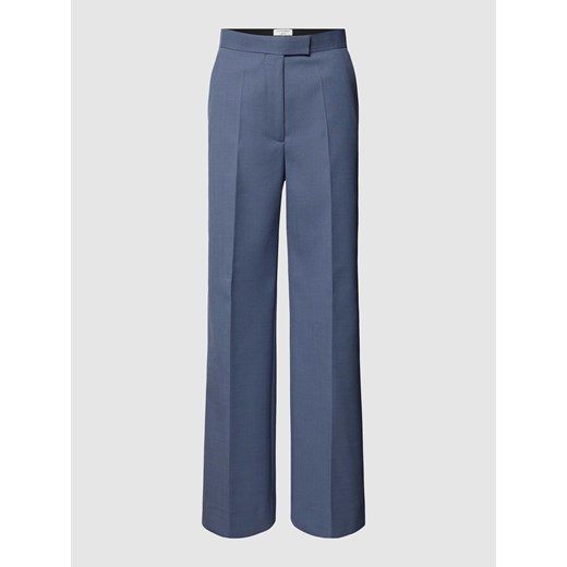 Spodnie materiałowe o kroju regular fit w kant model ‘IRIT’ ze sklepu Peek&Cloppenburg  w kategorii Spodnie damskie - zdjęcie 168989483