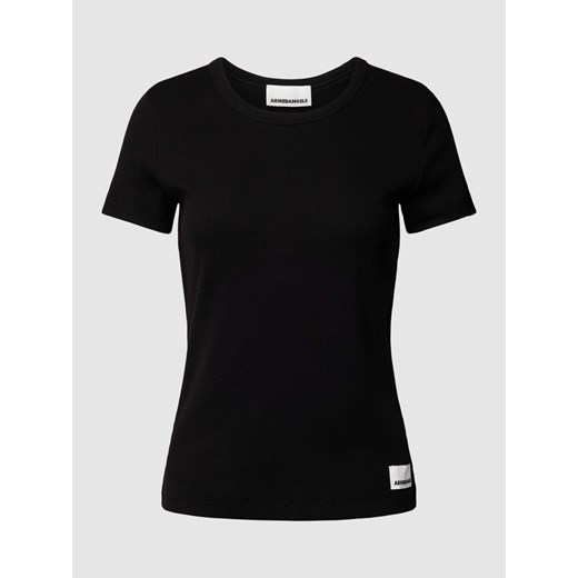 T-shirt z detalem z logo model ‘KARDAA’ ze sklepu Peek&Cloppenburg  w kategorii Bluzki damskie - zdjęcie 168989794