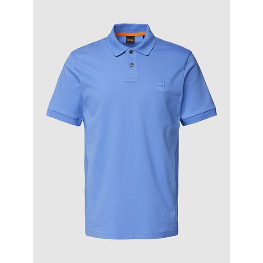 Koszulka polo o kroju slim fit w jednolitym kolorze ze sklepu Peek&Cloppenburg  w kategorii T-shirty męskie - zdjęcie 168989870