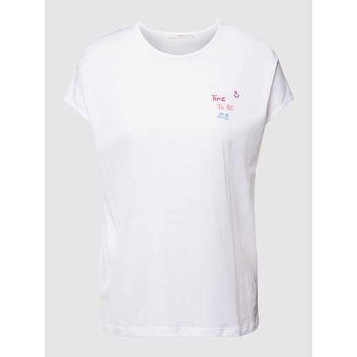 T-shirt z okrągłym dekoltem ze sklepu Peek&Cloppenburg  w kategorii Bluzki damskie - zdjęcie 168989903