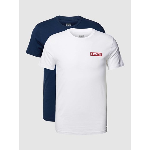 T-shirt z nadrukiem z logo w zestawie 2 szt. ze sklepu Peek&Cloppenburg  w kategorii T-shirty męskie - zdjęcie 168990224