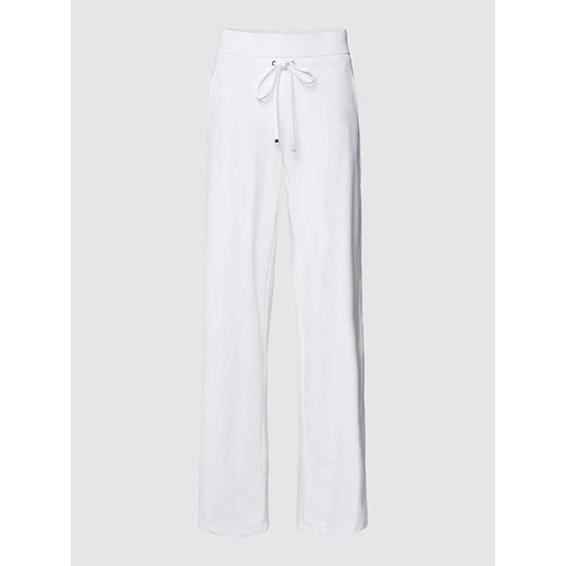 Spodnie z prostą nogawką i tunelem model ‘CANDICE’ ze sklepu Peek&Cloppenburg  w kategorii Spodnie damskie - zdjęcie 168990460