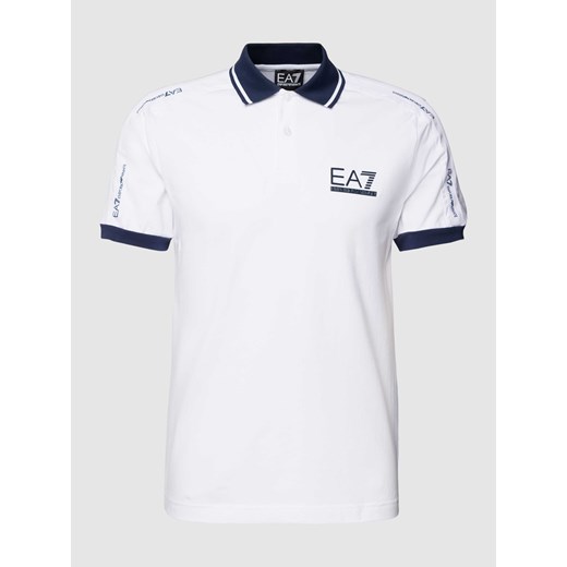 Koszulka polo o kroju regular fit z nadrukiem z logo ze sklepu Peek&Cloppenburg  w kategorii T-shirty męskie - zdjęcie 168990523