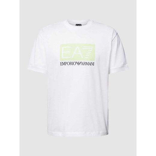 T-shirt z nadrukiem z logo ze sklepu Peek&Cloppenburg  w kategorii T-shirty męskie - zdjęcie 168990883