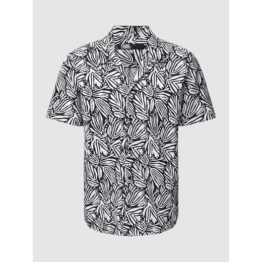 Koszula casualowa o kroju regular fit z rękawem o dł. 1/2 ze sklepu Peek&Cloppenburg  w kategorii Koszule męskie - zdjęcie 168991341